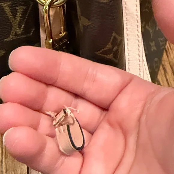 Louis Vuitton Monogram Brown and Pink Shoulder Bag - Picture 7 of 13